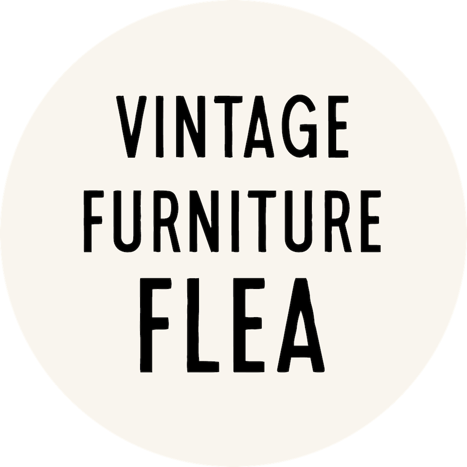 The Vintage Furniture Flea Circle Logo
